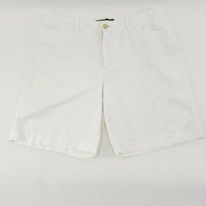 Lauren Ralph Lauren White Jean Shorts Size 8